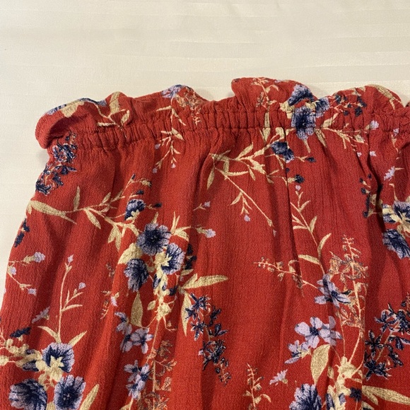 American Eagle floral printed tube top - Picture 4 of 8